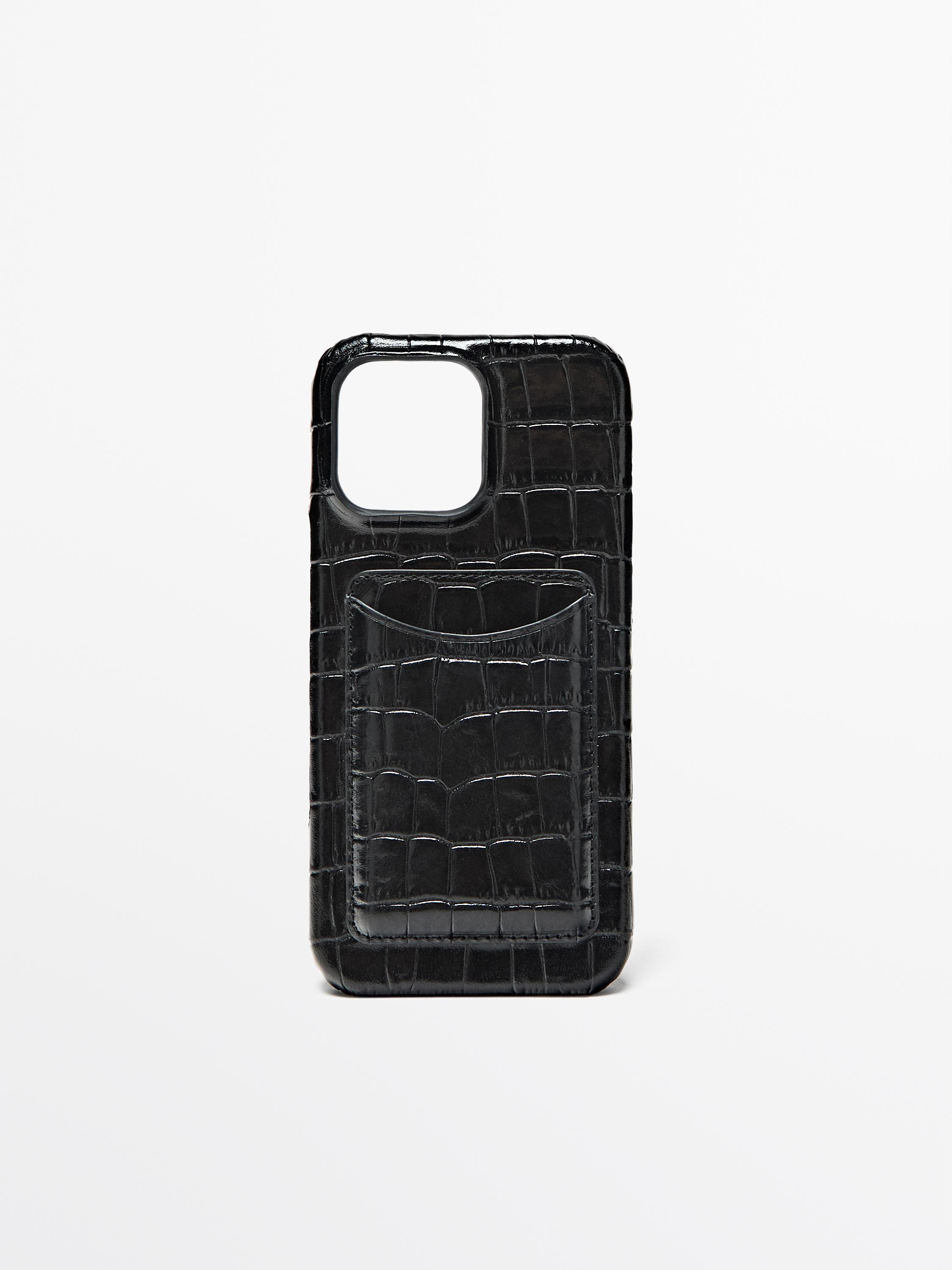 Nappa leather iPhone 16 Pro Max case